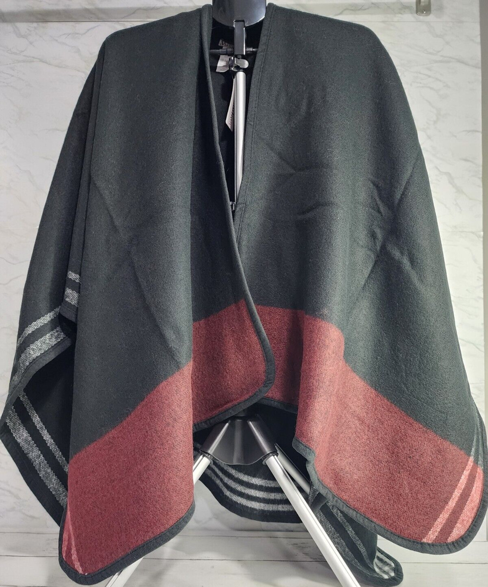 Scarf Wrap Shawl for Women in Black, Maroon & Gray, Women, New w/Tags